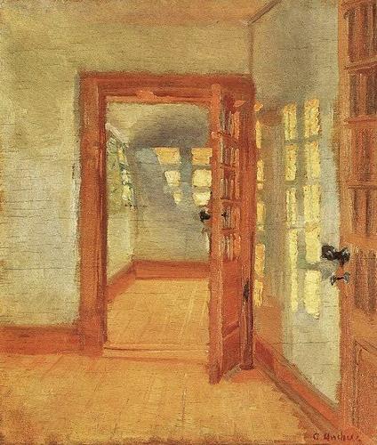 Anna Ancher House interior Sweden oil painting art